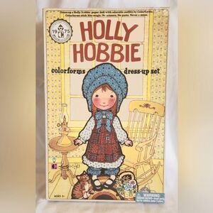 Holly Hobbie Colorforms Dress-Up Set Vintage 1975 "Reproduction"